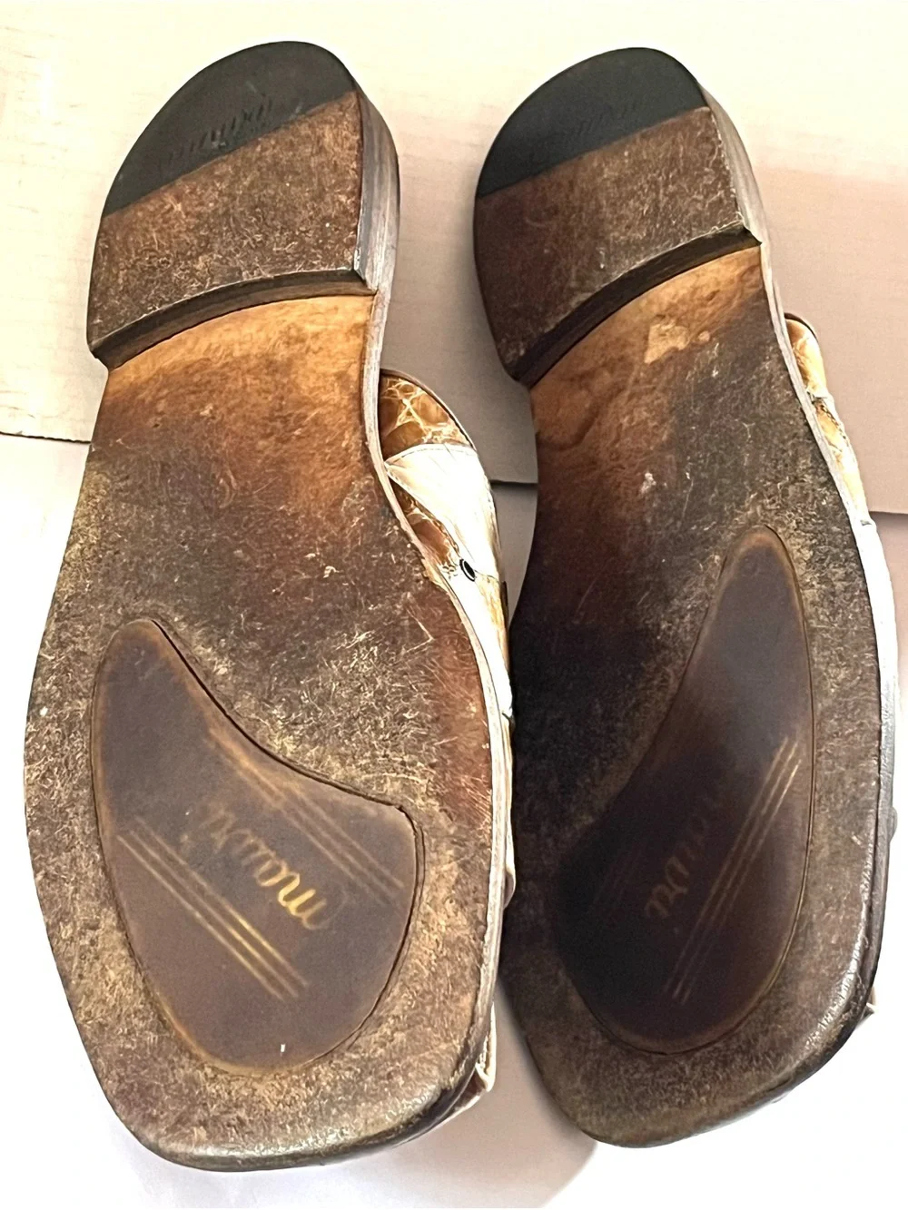 Mauri Patchwork Alligator SLingback Men's Dress Sandals